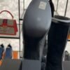 CHANEL High boots – Suede calfskin & lambskin, black