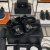 Chanel Black Dad Sandals
