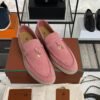 Loro Piana Summer Charms Walk Loafer Pink