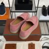 Loro Piana Summer Charms Walk Loafer Pink