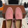 Loro Piana Summer Charms Walk Loafer Pink