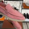 Loro Piana Summer Charms Walk Loafer Pink