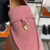 Loro Piana Summer Charms Walk Loafer Pink