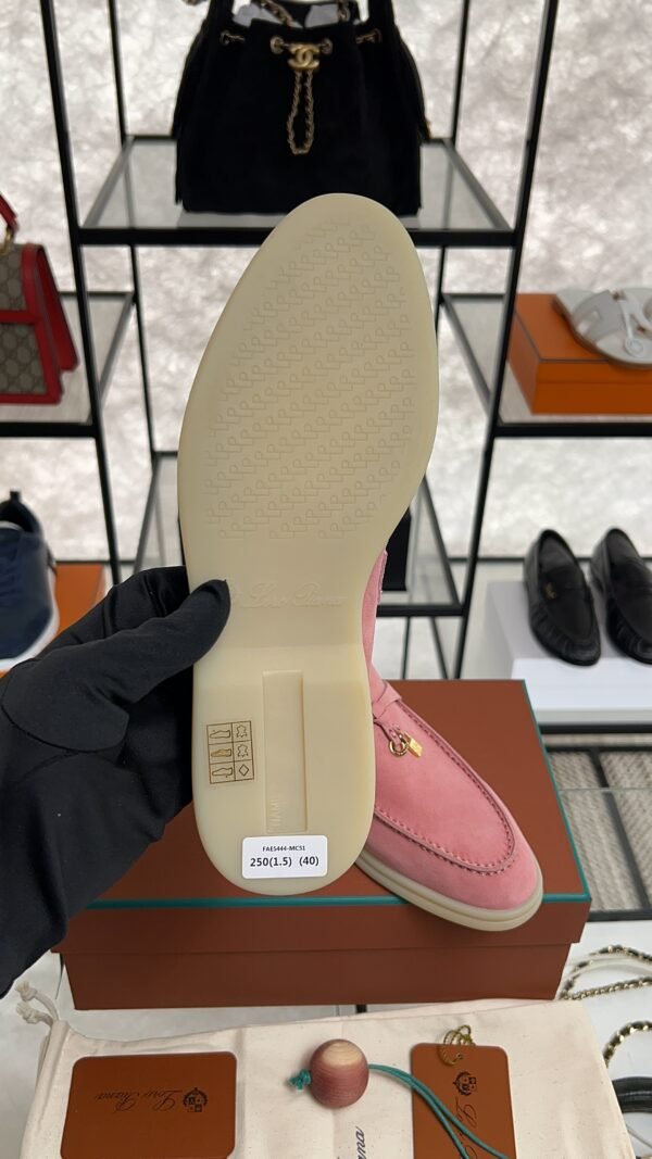 Loro Piana Summer Charms Walk Loafer Pink