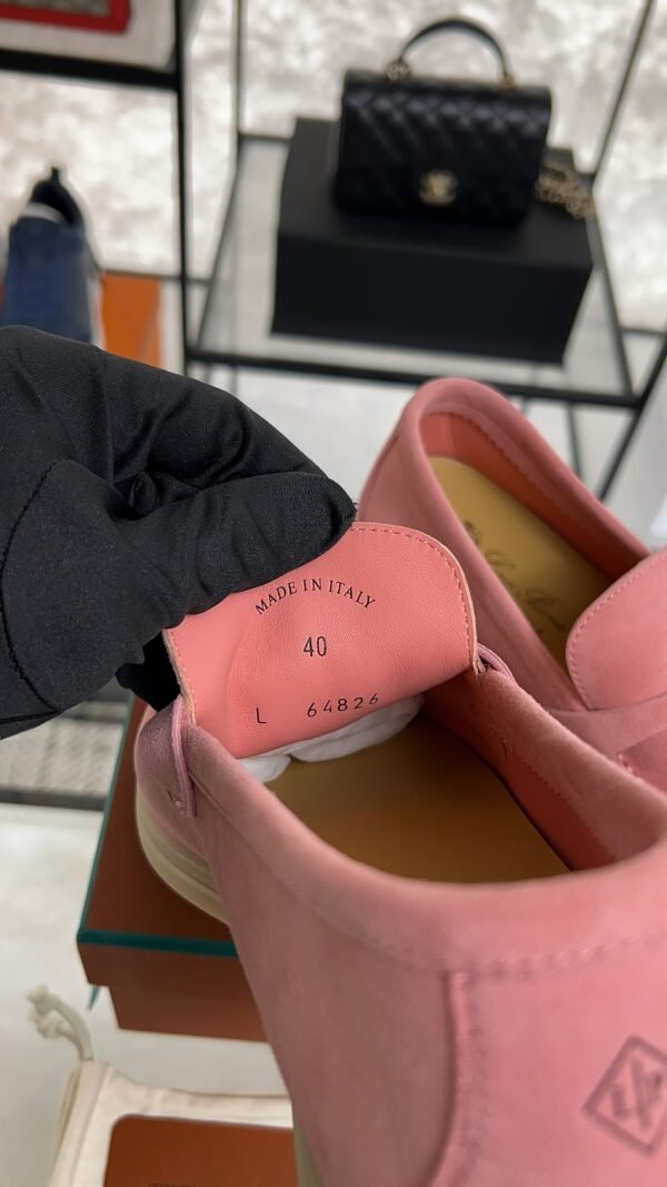 Loro Piana Summer Charms Walk Loafer Pink
