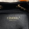 Chanel Small 25 Handbag Black Suede Quilted