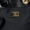 Chanel Small 25 Handbag Black Suede Quilted