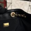 Chanel Small 25 Handbag Black Suede Quilted