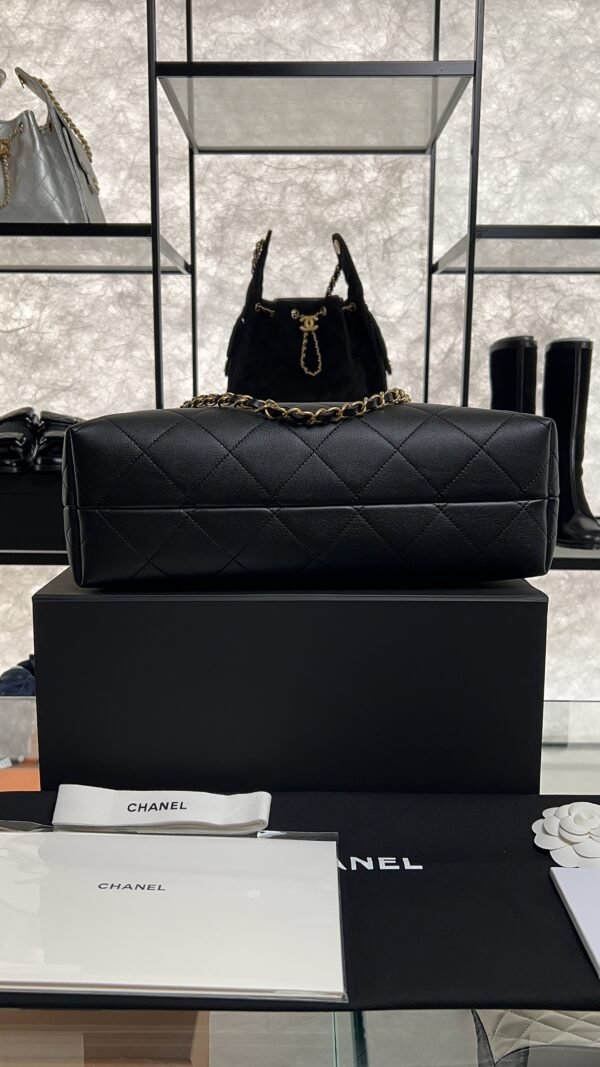 Chanel 2024/25 Métiers d’art Shopping Bag Black