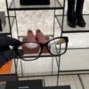 Chanel Cat Eye Eyeglasses Frame: Acetate & Chain, Dark Tortoise