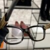 Chanel Cat Eye Eyeglasses Frame: Acetate & Chain, Dark Tortoise