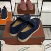 Loro Piana Summer Charms Walk Loafer Argo Blue Melange (W948)