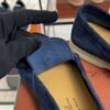 Loro Piana Summer Charms Walk Loafer Argo Blue Melange (W948)