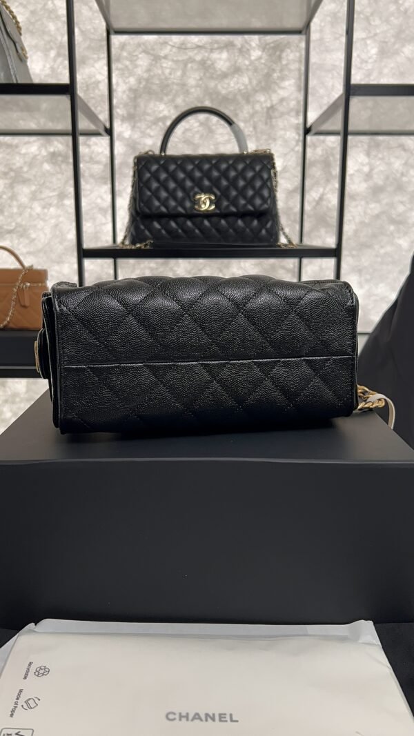 Chanel Caviar Quilted Mini 25 Handbag black