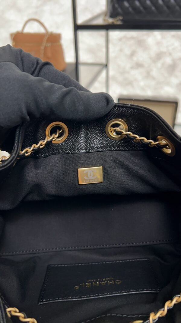 Chanel Caviar Quilted Mini 25 Handbag black