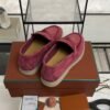 Loro Piana Summer Charms Walk Loafer Oxblood (Q0B2)