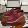 Loro Piana Summer Charms Walk Loafer Oxblood (Q0B2)