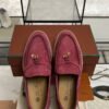 Loro Piana Summer Charms Walk Loafer Oxblood (Q0B2)