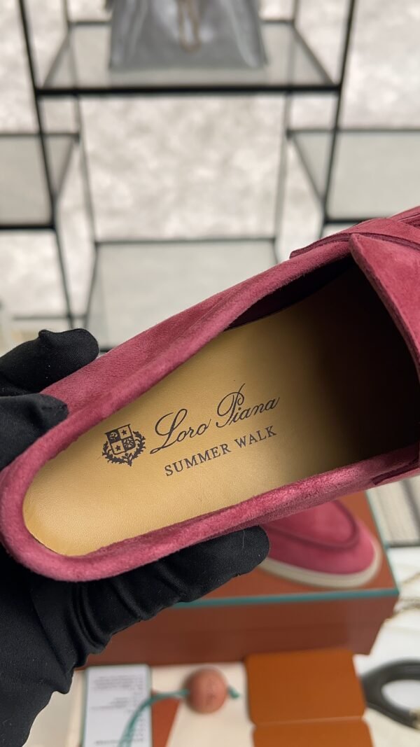 Loro Piana Summer Charms Walk Loafer Oxblood (Q0B2)