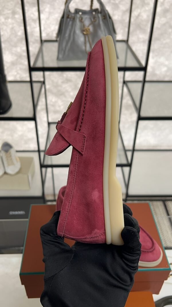Loro Piana Summer Charms Walk Loafer Oxblood (Q0B2)