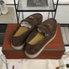 Loro Piana Summer Charms Walk Loafer Brown