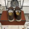 Loro Piana Summer Charms Walk Loafer Brown