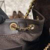 Chanel Small 25 Handbag Brown Suede Quilted