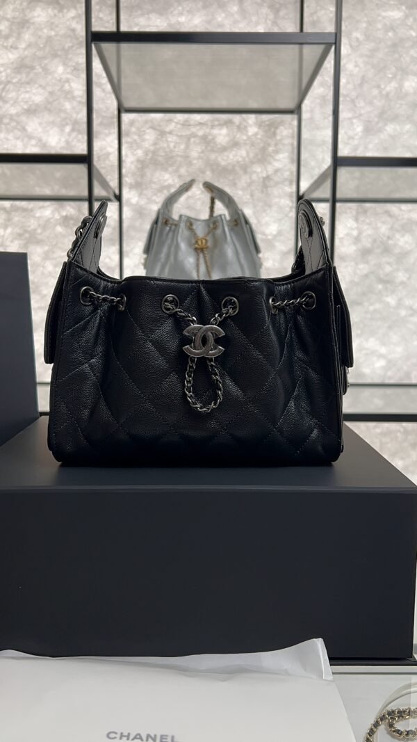 Chanel Caviar Quilted Mini 25 Handbag black