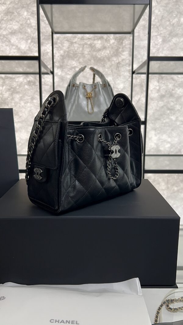 Chanel Caviar Quilted Mini 25 Handbag black