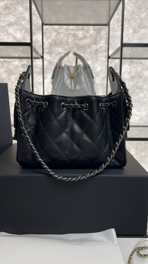 Chanel Caviar Quilted Mini 25 Handbag black