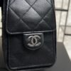 Chanel Caviar Quilted Mini 25 Handbag black