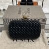 Bottega Veneta Knot Clutch Black
