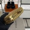 Bottega Veneta Knot Clutch Gold