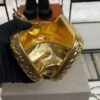 Bottega Veneta Knot Clutch Gold