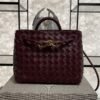 Bottega Veneta Small Andiamo Shoulder Bag Barolo