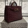 Bottega Veneta Small Andiamo Shoulder Bag Barolo