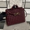Bottega Veneta Small Andiamo Shoulder Bag Barolo