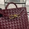 Bottega Veneta Small Andiamo Shoulder Bag Barolo