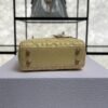 Dior Lambskin Cannage Micro Lady Dior Soft Yellow