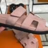 HERMÈS CHYPRE SANDAL Women’s Rose Porcelaine