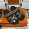 HERMÈS CHYPRE SANDAL Étoupe Women’s