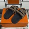 HERMÈS CHYPRE SANDAL Étoupe Women’s