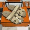 HERMÈS CHYPRE SANDAL Beige Women’s