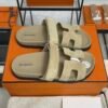 HERMÈS CHYPRE SANDAL Beige Women’s