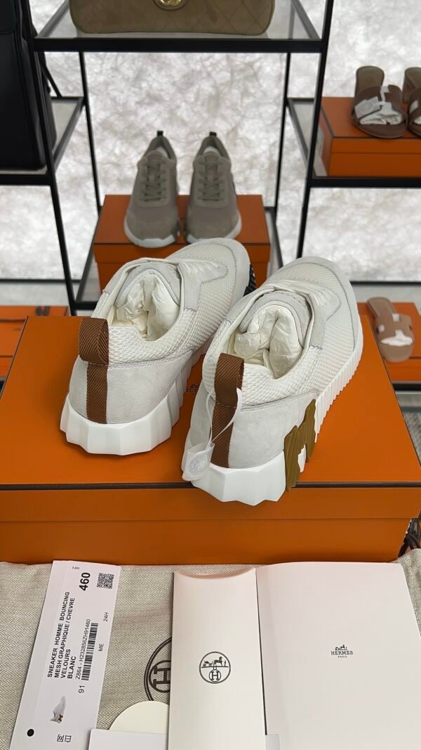 HERMES Bouncing sneake Blanc