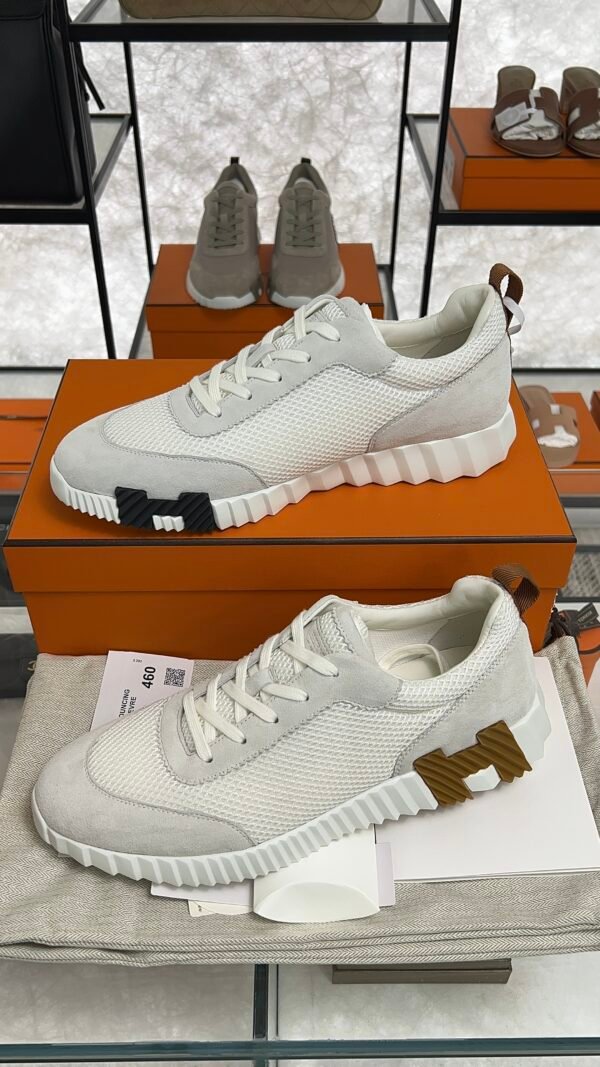 HERMES Bouncing sneake Blanc