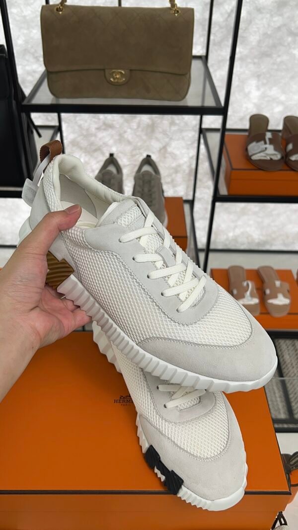 HERMES Bouncing sneake Blanc