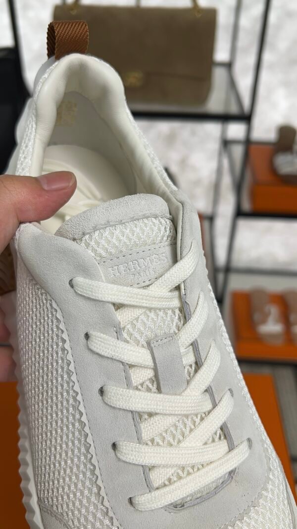 HERMES Bouncing sneake Blanc