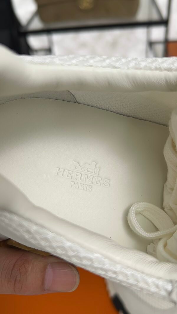 HERMES Bouncing sneake Blanc