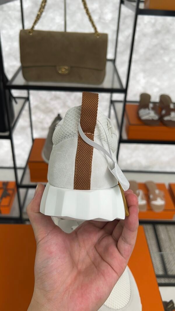HERMES Bouncing sneake Blanc